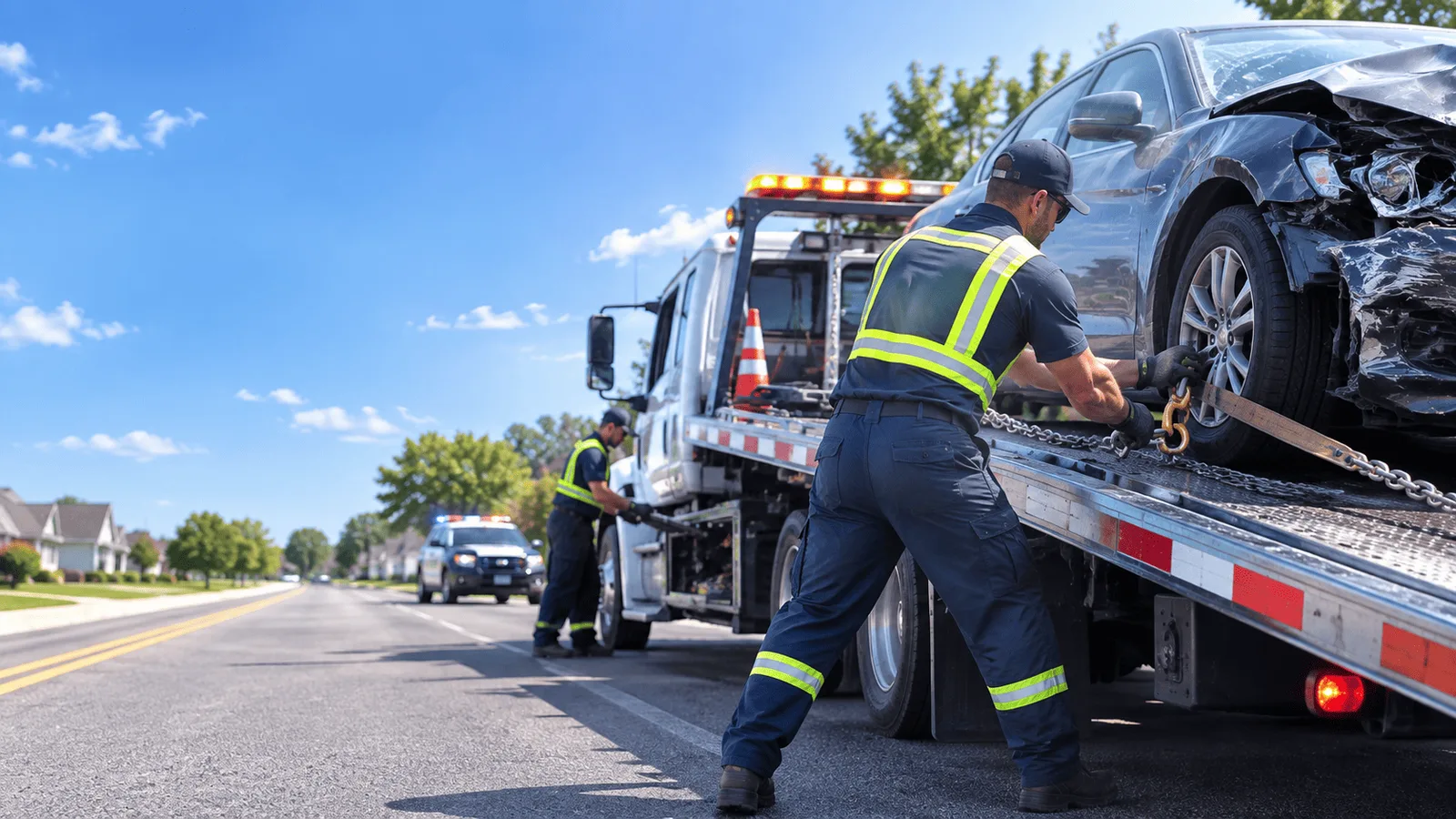 Accident Towing Service in Thompson, OH near me